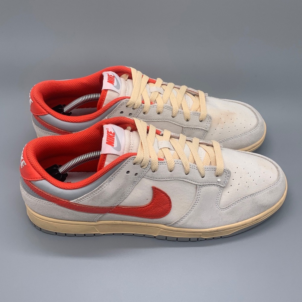 Nike Dunk Low Athletic Dept Red Brown Skate Shoes FJ5429-133 Men's Sz 12